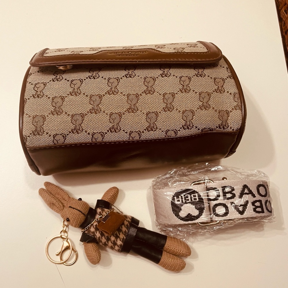 Crossbody bag for women rabbit design